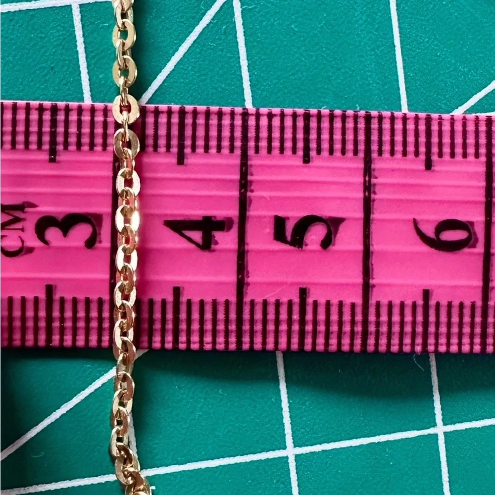Vintage BALESTRA Solid 18k Italian Yellow Gold 20” Cable Chain Necklace, 4.9g